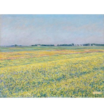 The Plain Of Gennevilliers Yellow Fields