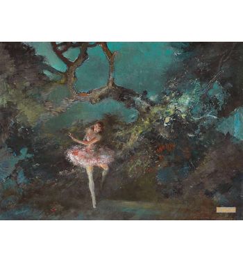 Ballet Girl on Stage