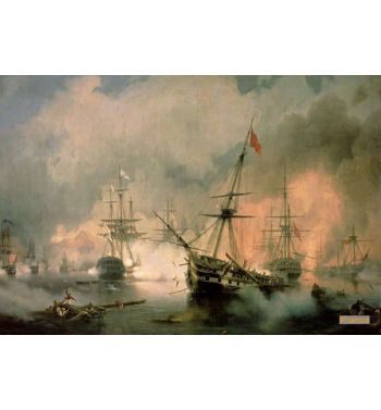 The Battle Of Navarino 20Th October 1827