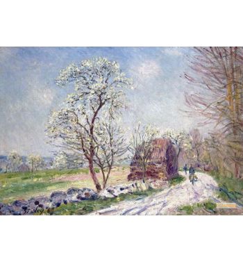 Landscape With Blooming Trees 1889