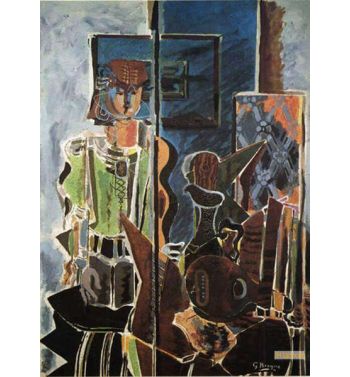 Woman With Book 1945
