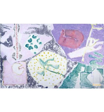 Pale Garden Painting July August