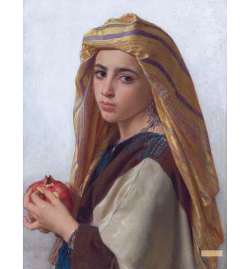 Girl With A Pomegranate