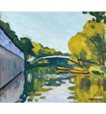 Canal Near Paris