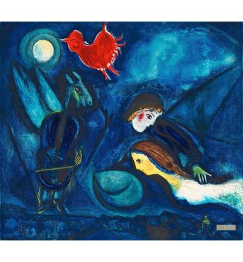 Aleko And His Wife Zemphira From An Old Russian Tale, 1955