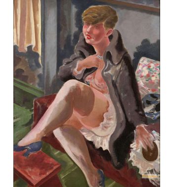 Seated Girl Lotte Schmalhausen