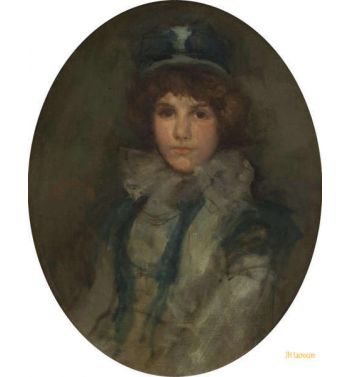 Blue And Coral The Little Blue Bonnet 1898