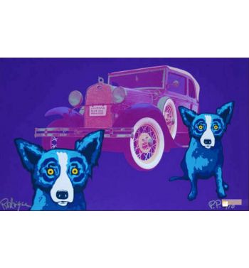 Louisiana Blue Dog Man 2000