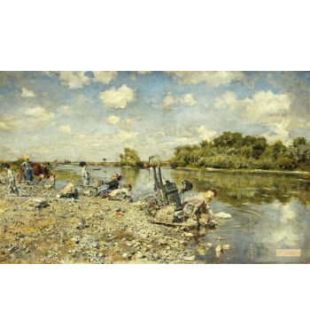 The Laundry; La Lavandaie 1874