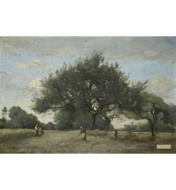 Apple Trees In A Field c1865 70