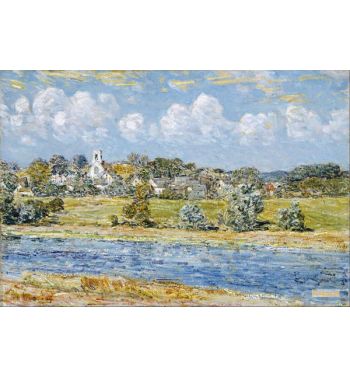Landscape At Newfields New Hampshire
