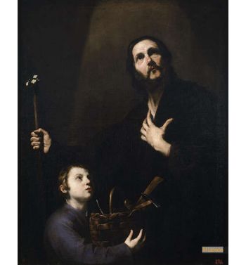 Saint Joseph And The Christ Child