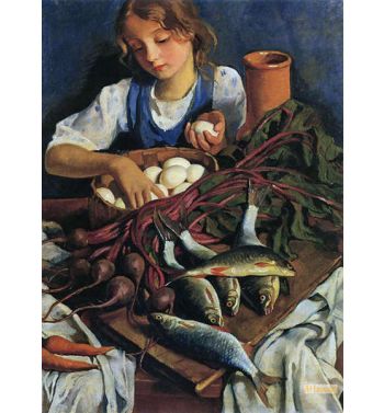 In The Kitchen, 1923