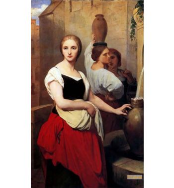 Margarete At The Fountain