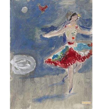 Costume Design For Aleko, 3