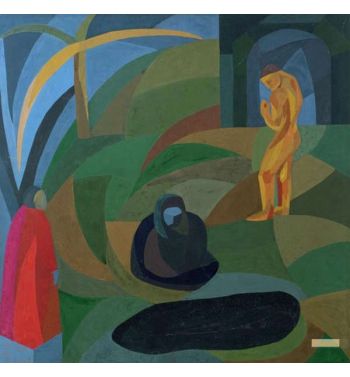 Composition With Three Figures