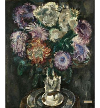 Still Life With Chrysanthemums, C, 1930