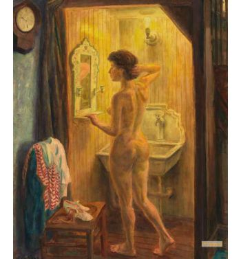 Model In Dressing Room 1933 Jpeg