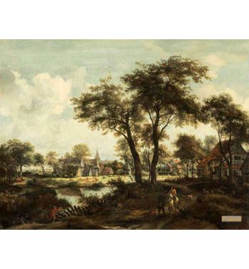 Village Near A Pool