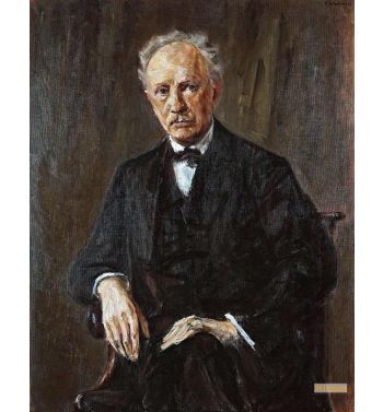 Portrait Of The Composer Richard Georg Strauss