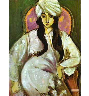 Laurette In A White Turban