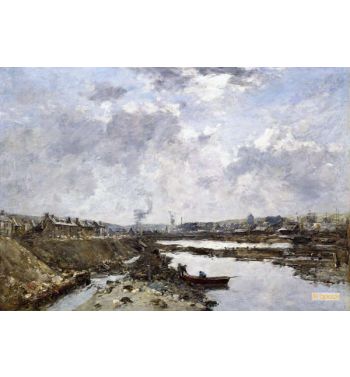 Fecamp Arriere Port Under Construction 1883