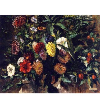 Bouquet Of Flowers In A Vase