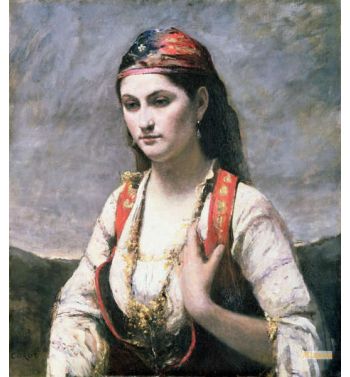The Young Woman Of Albano 1872