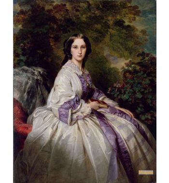 Portrait Of Countess Maria Ivanovna Lamsdorf Née Beck 1859