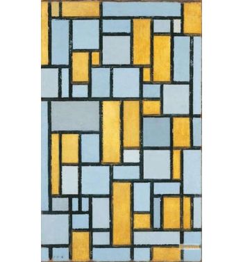 Composition In Grey And Ochre, 1918