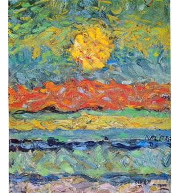 Landscape With Sun 1909