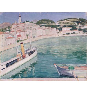 Harbour At Menton