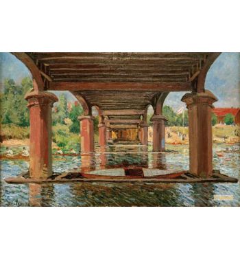 Under The Hampton Court Bridge
