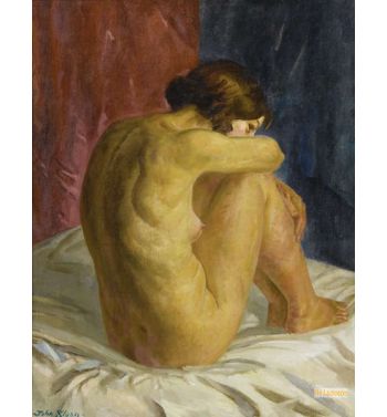 Nude Glancing Back 1926