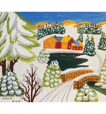 Snow Laden Landscap