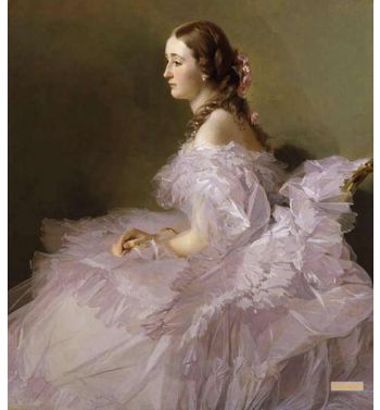 Portrait Of Lydia Schbelsky Baroness Staël Von Holstein
