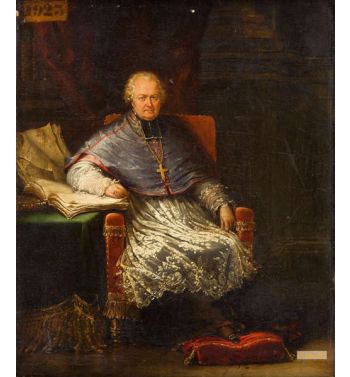 Portrait Of Jean Louis Lefebvre De Cheverus Bishop Of Bourdeaux 1832
