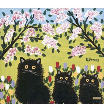 Three Black Cats