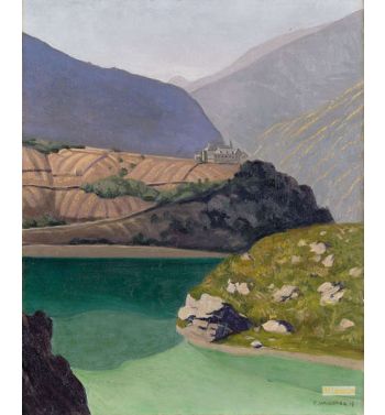 Lake Geronde, Sierre, 1919