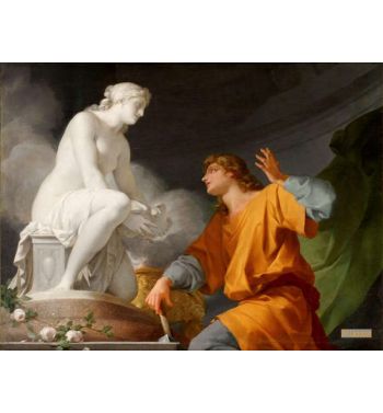 Pygmalion Priant Vénus D'Animer Sa Statue