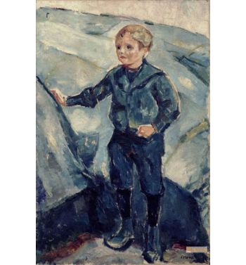 Boy In Blue, c1900