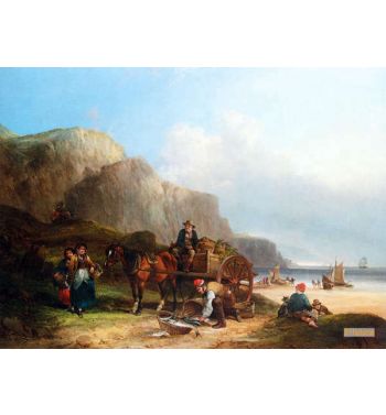 Scene In The Isle Of Wight 1823