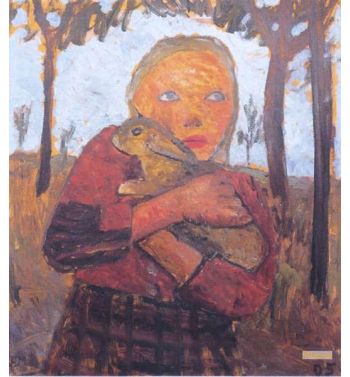Girl With Rabbit