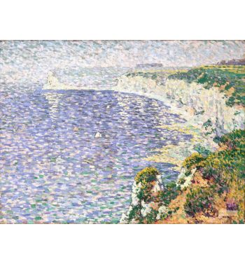 A View Of The Cliffs At Etretat 1888