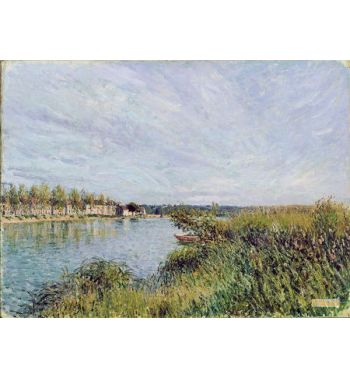 View Of Saint Mammes c1880