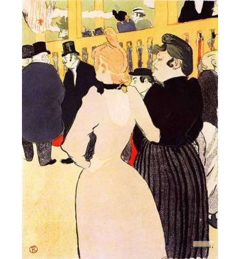 At The Moulin Rouge La Goulue And Her Sister