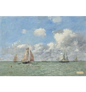 Barques De Peche Au Large