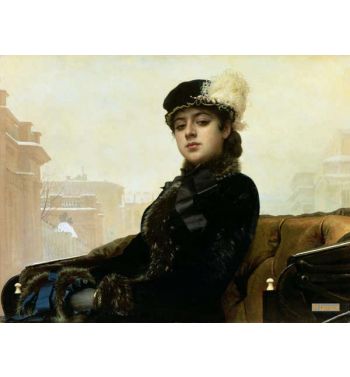 Portrait Of An Unknown Woman 1883