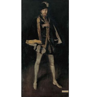 Black No 3 Sir Henry Irving As Philip Ii