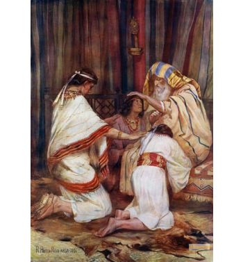 Jacob Blessing His Grandsons